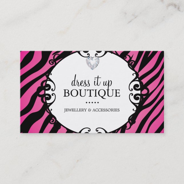 Cartão de visita corajoso do desenhista da jóia do (Frente)