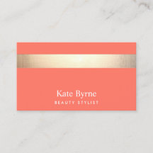 Coral moderno de Na moda de distribuição Dourada