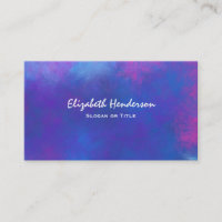 Cores de Abstrato Dreamy em roxo rosa e azul