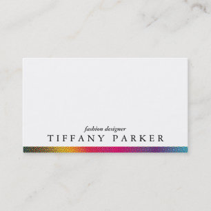 Cartão De Visita Cores de intervalo mínimo