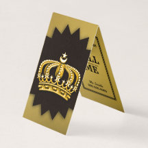 Coroa Dourada e Negra