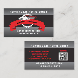 Cartão De Visita Corpo Automático - Pinta Personalizada com Código 