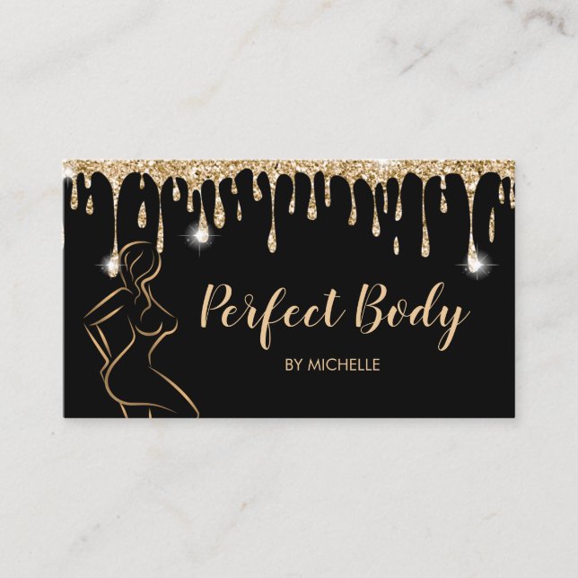 Cartão De Visita Corpo Esculpindo Malhação Linergie Waist Trainer B (Frente)