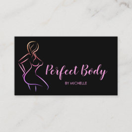 Cartão De Visita Corpo Esculpindo Malhação Linergie Waist Trainer B