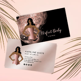 Cartão De Visita Corpo Esculpindo Malhação Linergie Waist Trainer B
