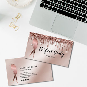 Cartão De Visita Corpo Esculpindo Malhação Linergie Waist Trainer B