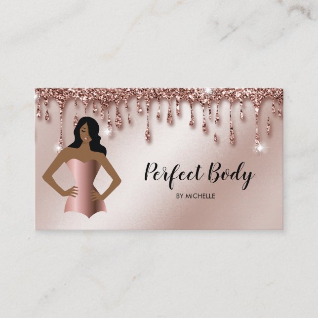 Cartão De Visita Corpo Esculpindo Malhação Linergie Waist Trainer B (Frente)