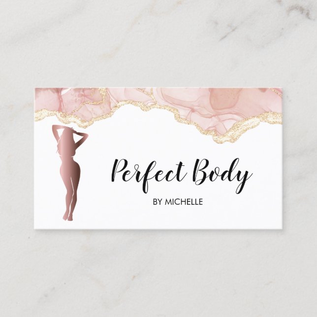 Cartão De Visita Corpo Esculpindo Malhação Linergie Waist Trainer B (Frente)