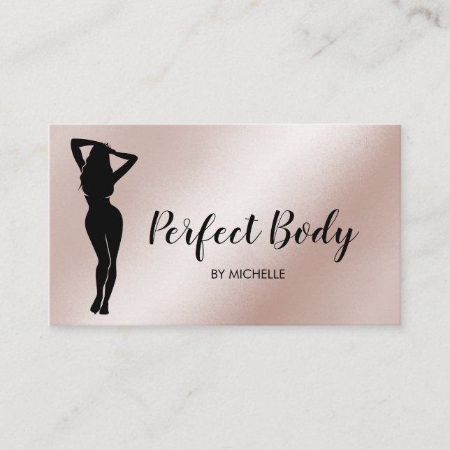 Cartão De Visita Corpo Esculpindo Malhação Linergie Waist Trainer B (Frente)