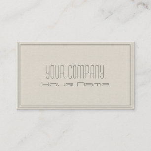 Cartão de Visita Corporativo Minimalista Canvas Si