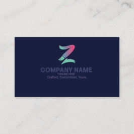 Cartão de Visita Corporativo Profissional com Logo