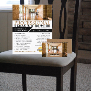 Cartão De Visita Corredor, serviço residencial, comercial, limpando