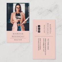 Corretor de Imóveis Moderno Blush