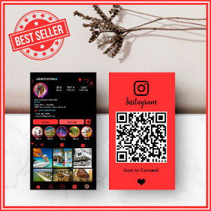 Cartão De Visita Corretor de Imóveis Realtor Instagram Código QR Ve