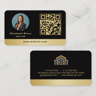 Cartão De Visita Corretor imobiliário moderno Promocional Agentes i