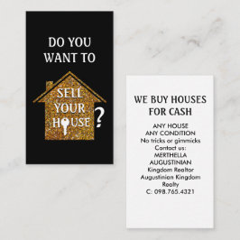 Cartão De Visita corretor NÓS COMPRAR CASAS