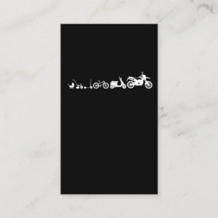 Cartão De Visita Corrida de motocicletas em evolução