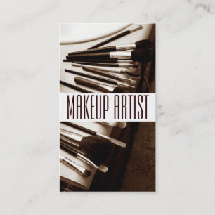 Cartão De Visita Cosmetólogo Makeup Artist Beauty Salon