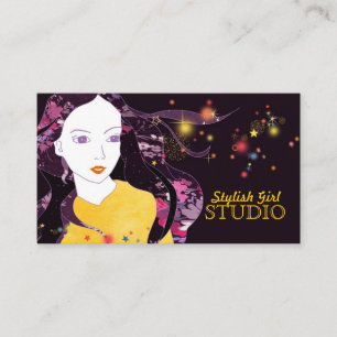 Cartão De Visita Cosmetólogo Único + Salão de Cabelo