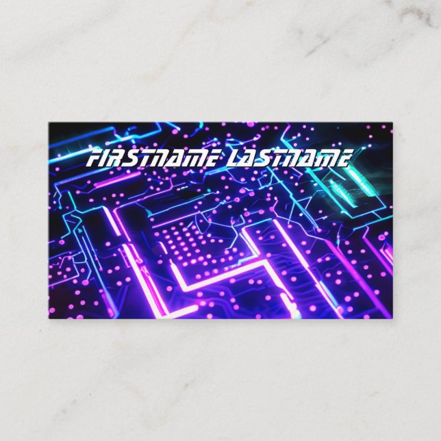 Cartão De Visita cpu da placa principal do conselho de circuito esp (Frente)