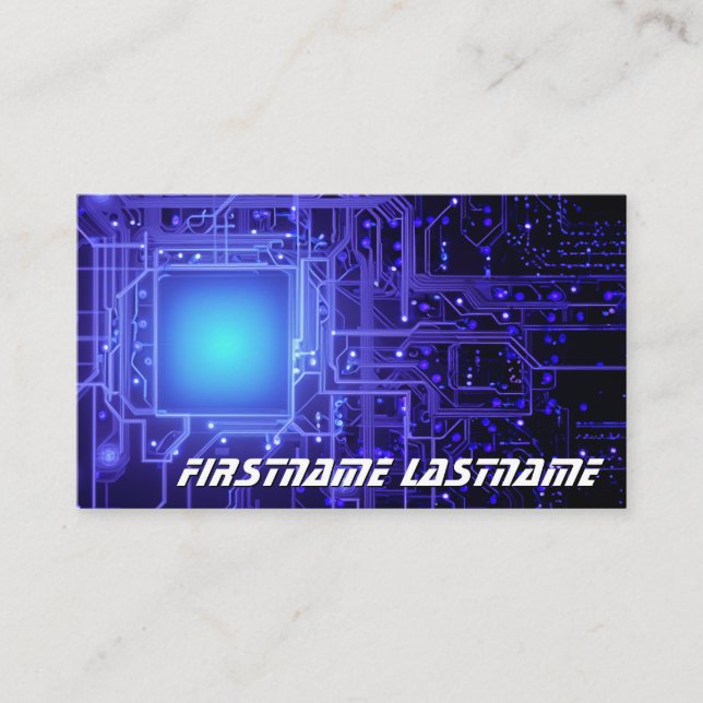 Cartão De Visita cpu da placa principal do conselho de circuito esp (Frente)