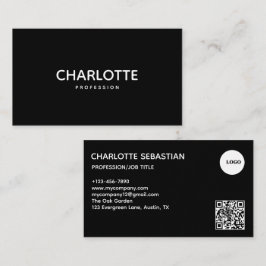 Cartão De Visita Create your own Business Card | QR code