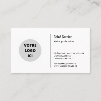 Cartão De Visita Créez Votre Propre Carte de Visite