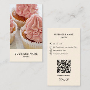 Cartão De Visita Creme de Fotografia Personalizada da Biblioteca Mo