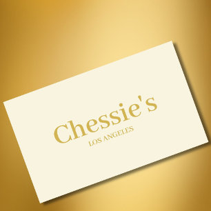 Cartão De Visita Creme de logotipo para empresas é um profissional