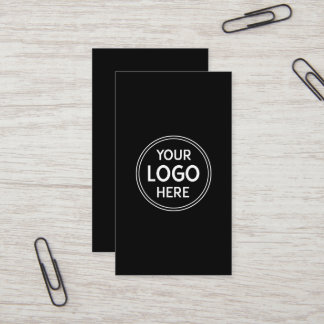 Cartão De Visita Criação Personalizada de na moda e Moderno Verific