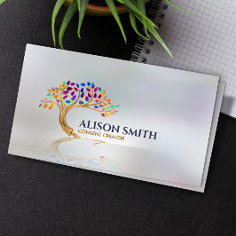 Cartão De Visita Criador de conteúdo - Criador de cópia - Escritor