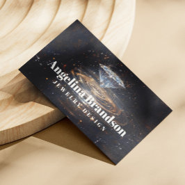 Cartão De Visita Criador de Joias Cristais de Joias de Diamante de