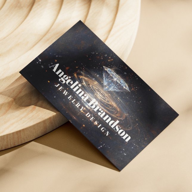 Cartão De Visita Criador de Joias Cristais de Joias de Diamante de  (Perfect for business)