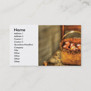 Cartão De Visita Criador - Pêssegos frescos