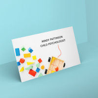Criança Psicóloga Tocar Toy Bloqueia Foto