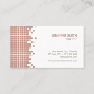 Cartão de visita criativo dos artesanatos da grad