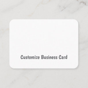 Cartão De Visita Crie seu Personalizado 3.5" x 2.5"