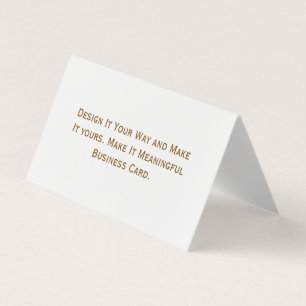 Cartão De Visita Crie seu Personalizado 3.5" x 4"