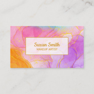 Cartão De Visita Crie seu próprio Artista de maquiagem personalizad