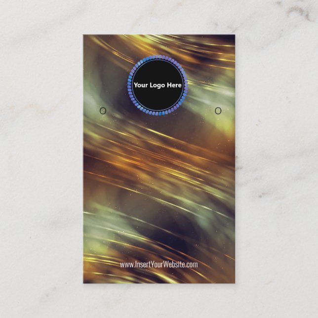 Cartão De Visita Crie sua placa de vídeo com gravação personalizada (Frente)