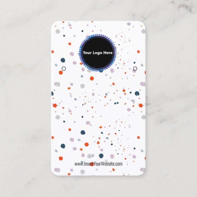 Cartão De Visita Crie sua placa de vídeo com gravação personalizada (Frente)