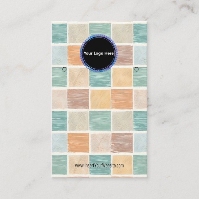 Cartão De Visita Crie sua placa de vídeo com gravação personalizada (Frente)