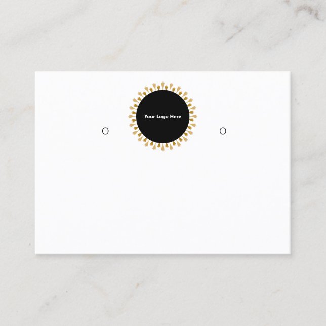 Cartão De Visita Crie sua placa de vídeo com gravação personalizada (Frente)