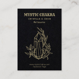 Cartão De Visita Cristal E Gem