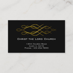 Cartão de visita cristão