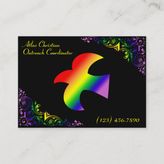 Cartão De Visita Cristão de GLBT