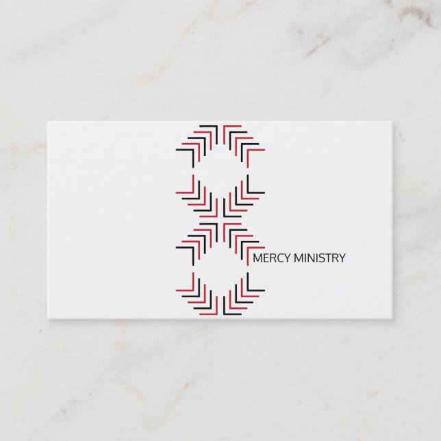 Cartão De Visita Cristo Cross (Frente)