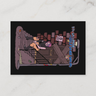 Cartão De Visita Cromo de colecção de médio grau #2 da série do