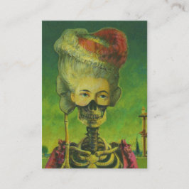 Cartão De Visita Cromos de colecção góticos dos artistas do