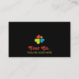 Cartão De Visita Cruz de Corações